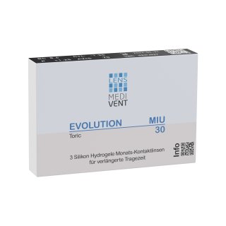 Evolution MIU 30  toric (3er Packung)